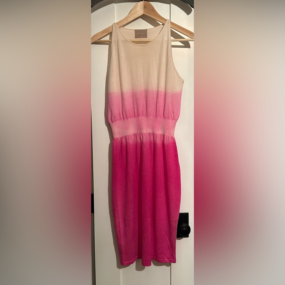Longchamp dip dye knit bodycon dress